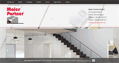 Desktop Screenshot of malerpartner.de