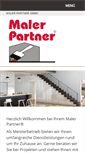 Mobile Screenshot of malerpartner.de